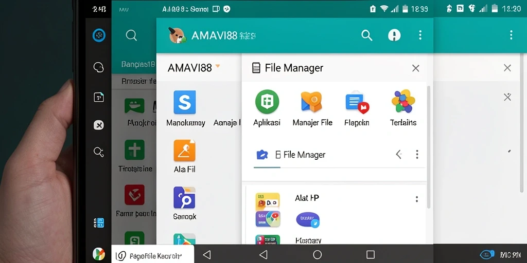 Tampilan antarmuka AMAVI88 yang menarik dan fungsional.